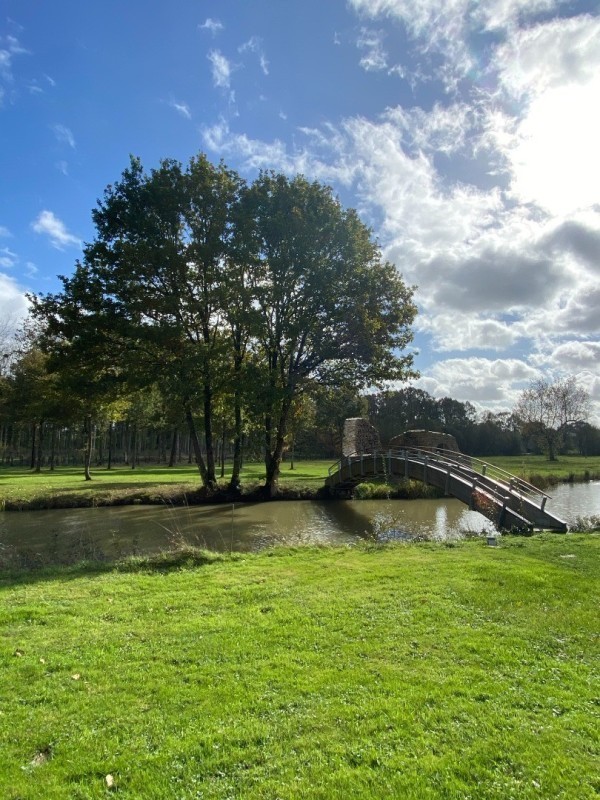 Pont, parc du château