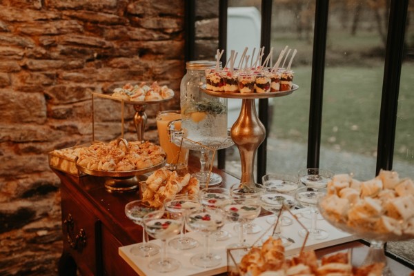 Séminaire fin d'année Bretagne - Buffet Orangerie